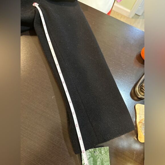 NWT Nuage at Debenhams black long coat size 16 - Picture 10 of 13